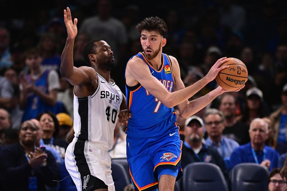 亚历山大34分文班亚马17+7 雷霆复仇马刺取4连胜