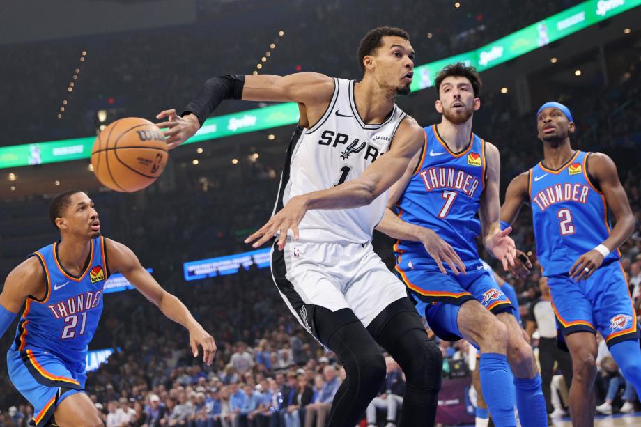 亚历山大34分文班亚马17+7 雷霆复仇马刺取4连胜