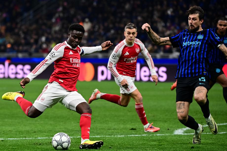 热苏斯双响约克雷斯世界波 阿森纳3-1胜国米