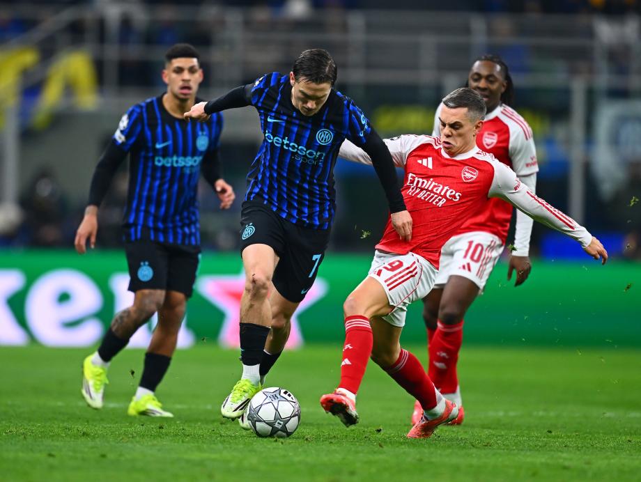 热苏斯双响约克雷斯世界波 阿森纳3-1胜国米