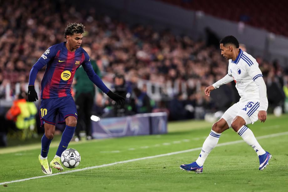 欧冠-亚马尔传射 巴萨4-1逆转哥本哈根晋级16强