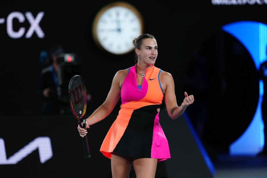 [图]萨巴伦卡2-0横扫斯维托丽娜 邻接4年晋级澳网决赛体育赛事直播