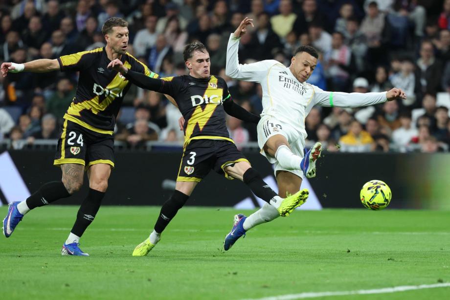 西甲-姆巴佩点球绝杀 皇马2-1战胜巴列卡诺