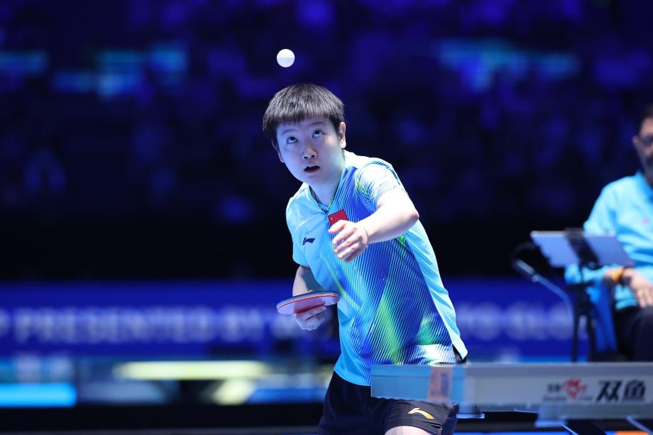 [图]乒乓球亚洲杯：孙颖莎小组赛首治服利体育录像/图片