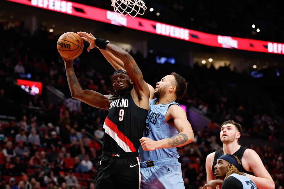 杨瀚森贡献1篮板格兰特29+5 开拓者力克灰熊