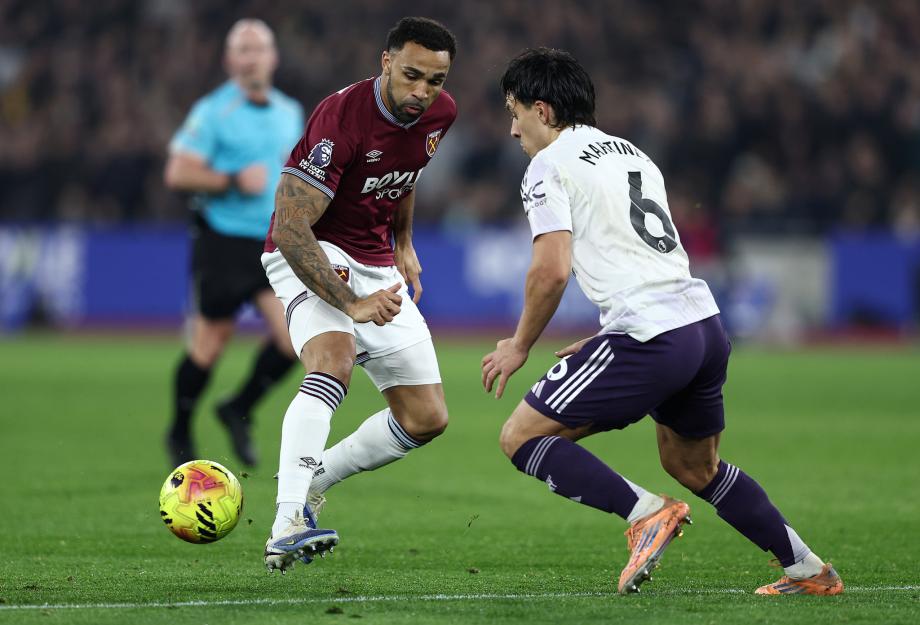 英超-舍什科补时绝平 曼联客场1-1西汉姆联