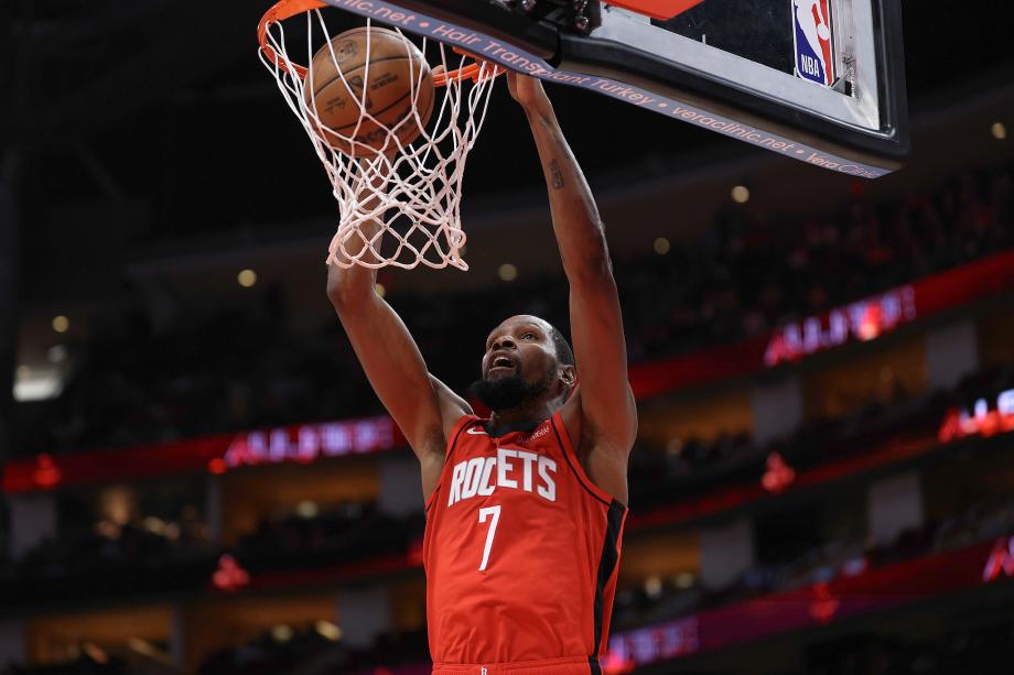 莱昂纳德跳投准绝杀杜兰特21+8 快船复仇火箭