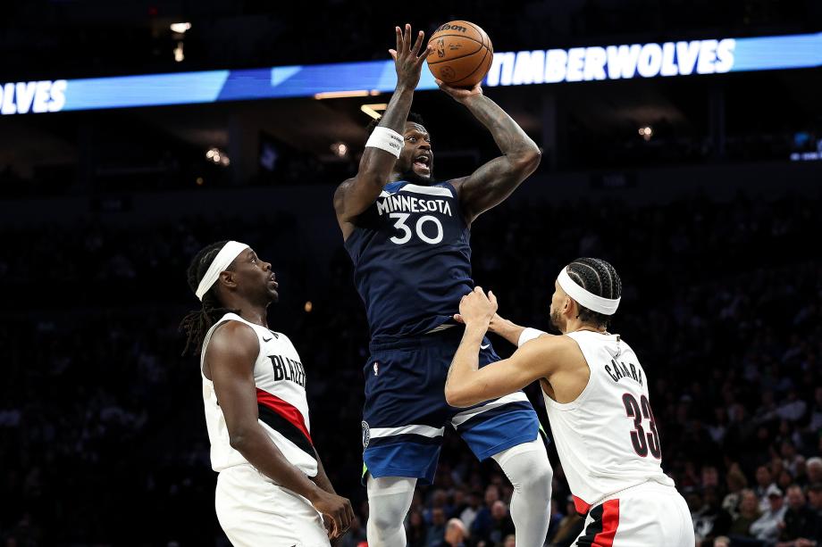 杨瀚森2+1+1兰德尔41分 开拓者不敌森林狼