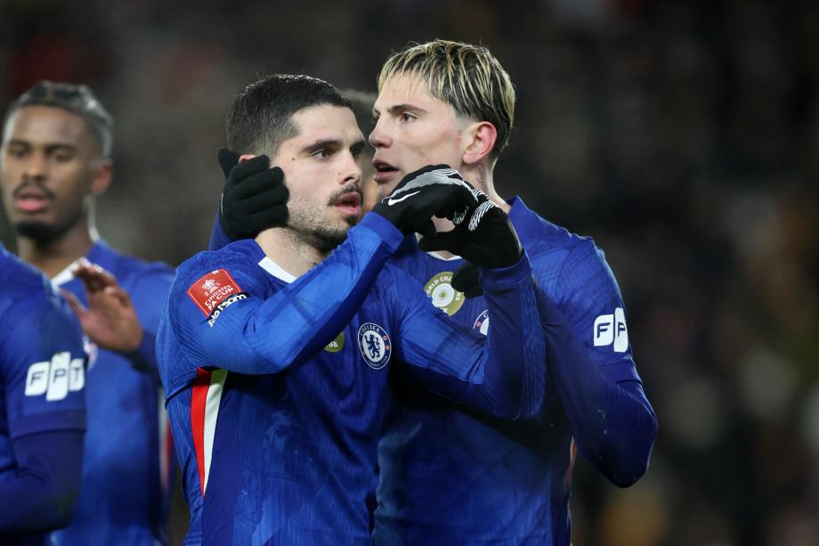 内托帽子戏法 切尔西4-0大胜赫尔城进足总杯16强