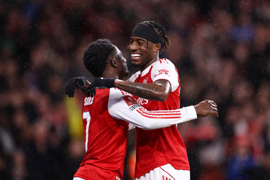 热苏斯造两球 阿森纳4-0维冈晋级足总杯16强