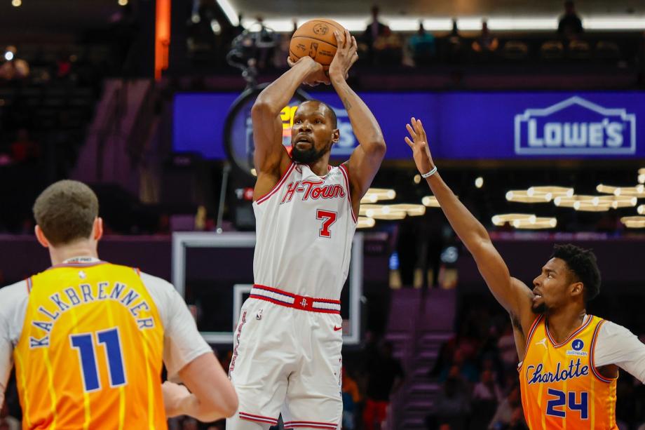 杜兰特35+8格威20+9 火箭客场险胜黄蜂