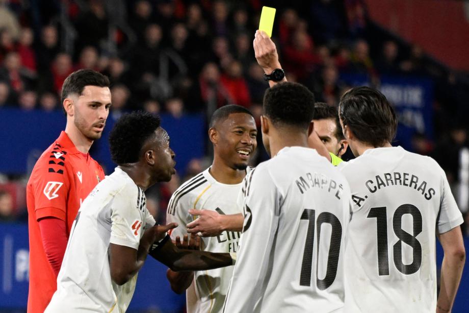 西甲-客场一球输给奥萨苏纳 皇马连胜被终结