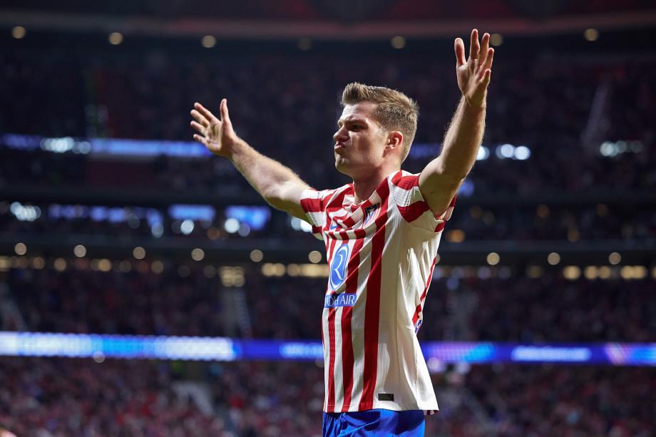 瑟尔洛特戴帽 马竞总分7-4布鲁日进欧冠16强