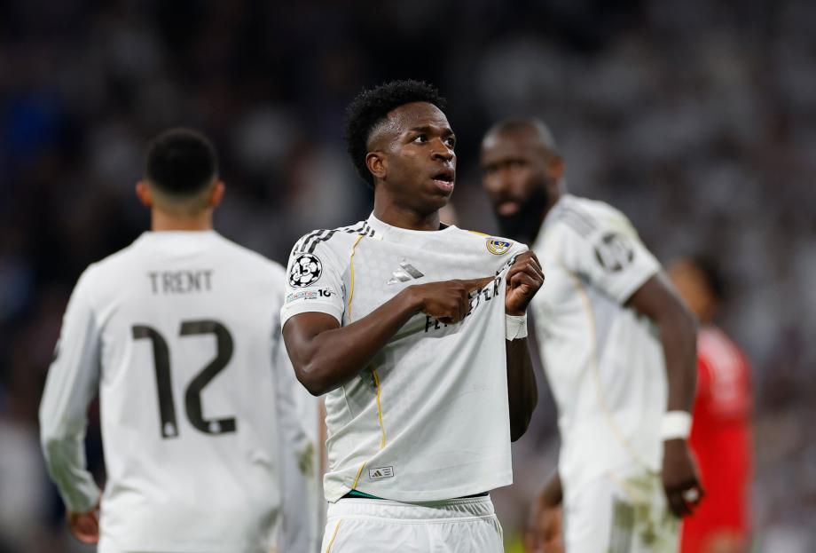 皇马2-1本菲卡总比分3-1晋级 维尼修斯破门