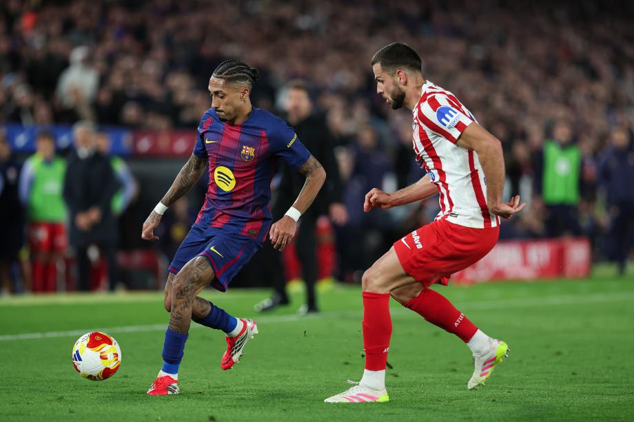 贝尔纳尔双响 巴萨总比分3-4马竞无缘国王杯决赛