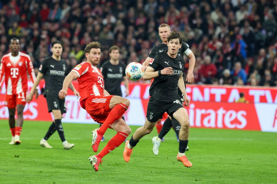 德甲-杰克逊造红+破门 拜仁4-1门兴先赛14分领跑