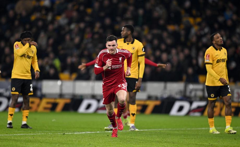 足总杯-萨拉赫、琼斯破门 利物浦3-1复仇狼队