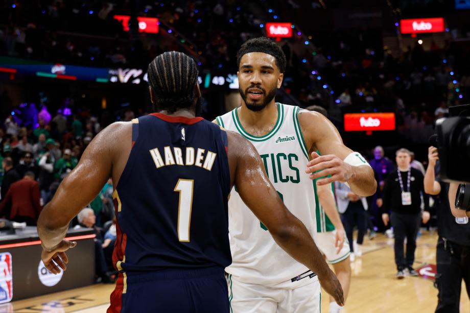 哈登19+10塔图姆20分 骑士不敌凯尔特人