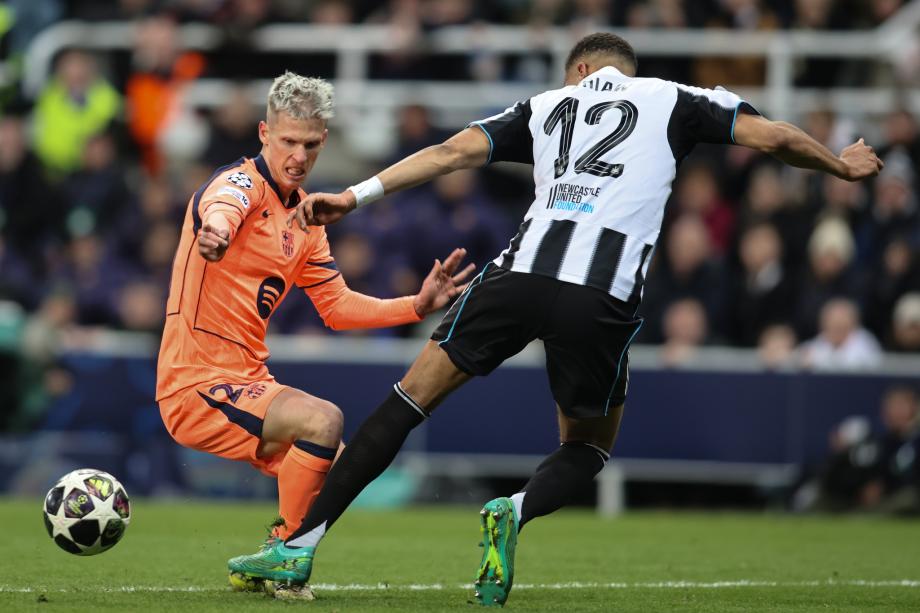 欧冠-亚马尔点射读秒绝平 巴萨1-1纽卡斯尔