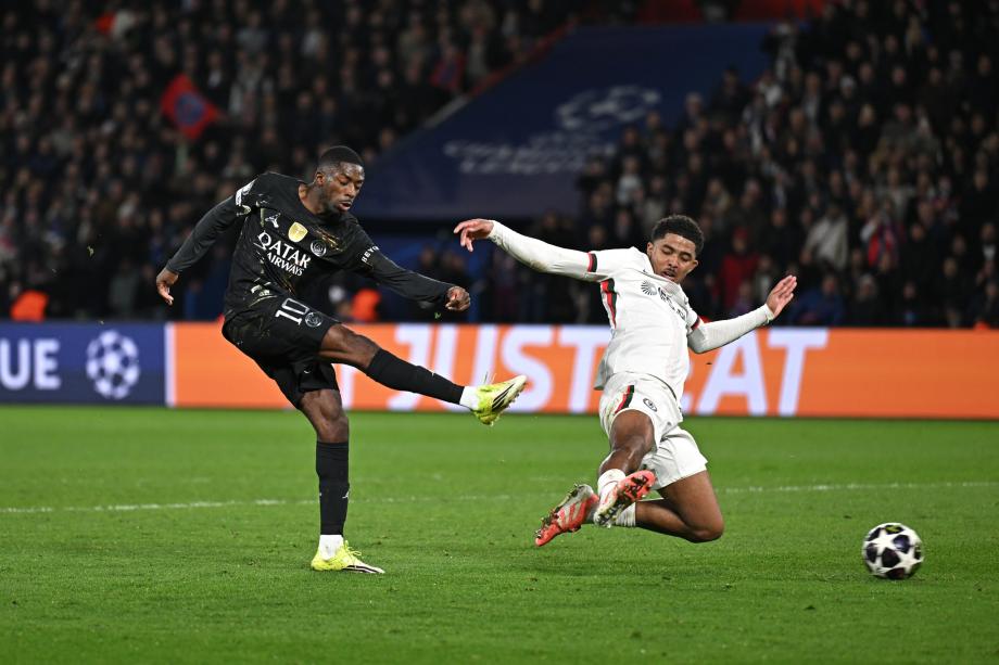 克瓦拉茨赫利亚双响登贝莱建功 巴黎5-2切尔西