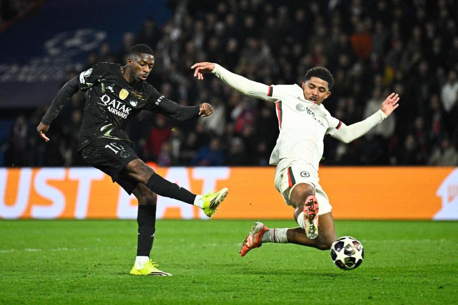 克瓦拉茨赫利亚双响登贝莱建功 巴黎5-2切尔西