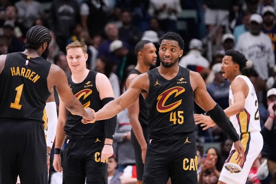 米切尔27+7哈登20+6+10 骑士逆转鹈鹕取3连胜