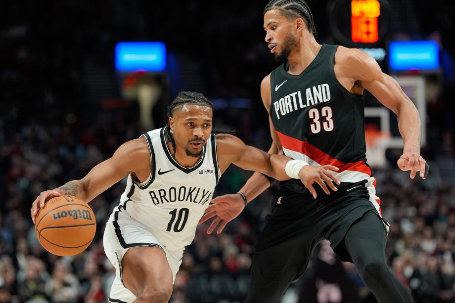 杨瀚森4+3卡马拉9记三分35分 开拓者狂胜篮网