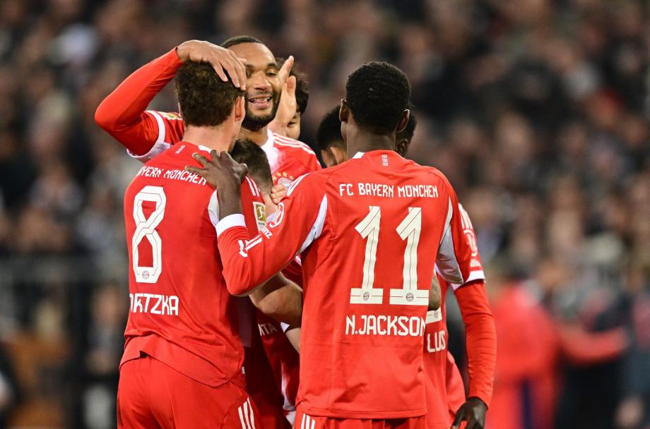 穆西亚拉传射建功 拜仁客场5-0大胜圣保利