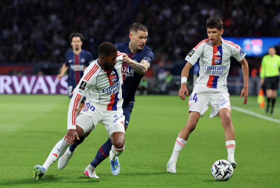 恩德里克传射G·拉莫斯失点 大巴黎1-2里昂