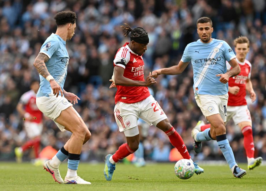 哈兰德谢尔基建功哈弗茨破门 曼城2-1阿森纳