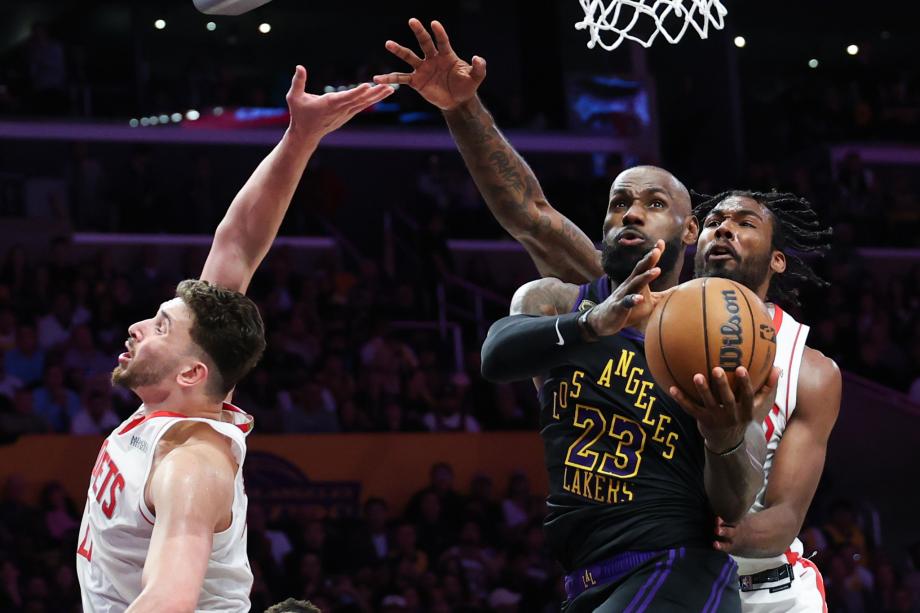 詹姆斯28+8+7杜兰特复出23+6 湖人力克火箭