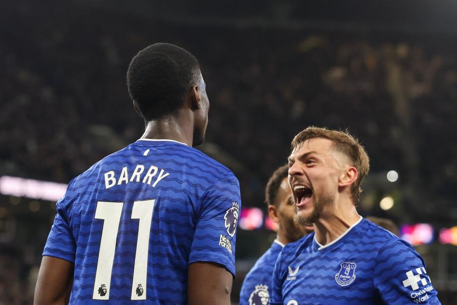 英超：曼城3-3埃弗顿 少赛1轮落后榜首5分