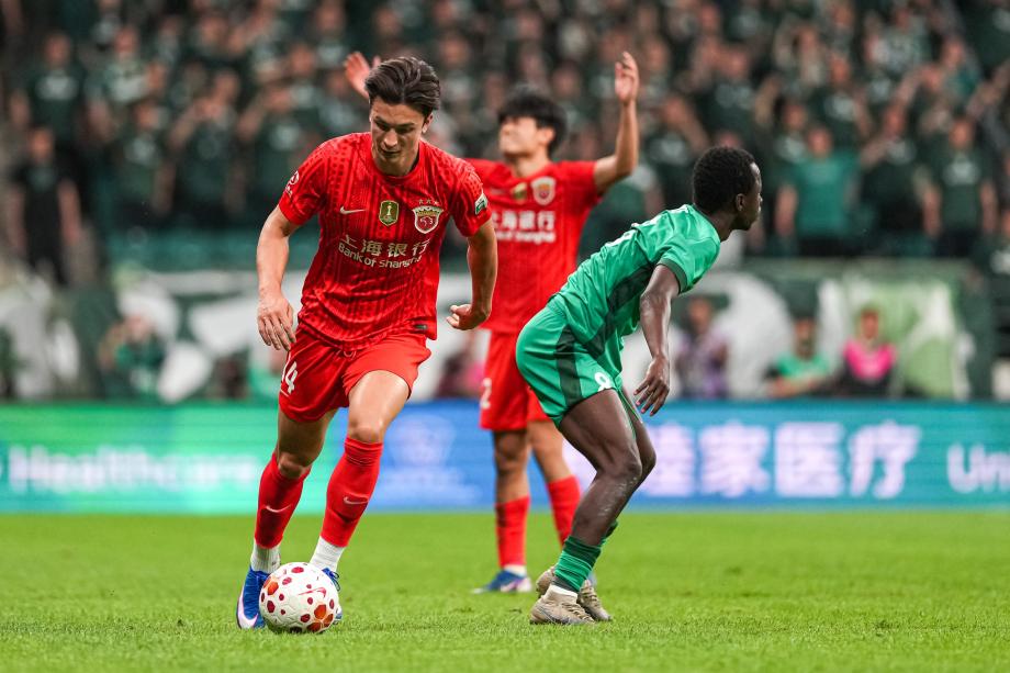 武磊送点张稀哲救主 北京国安2-2战平上海海港