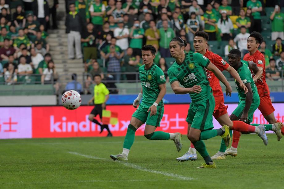 武磊送点张稀哲救主 北京国安2-2战平上海海港