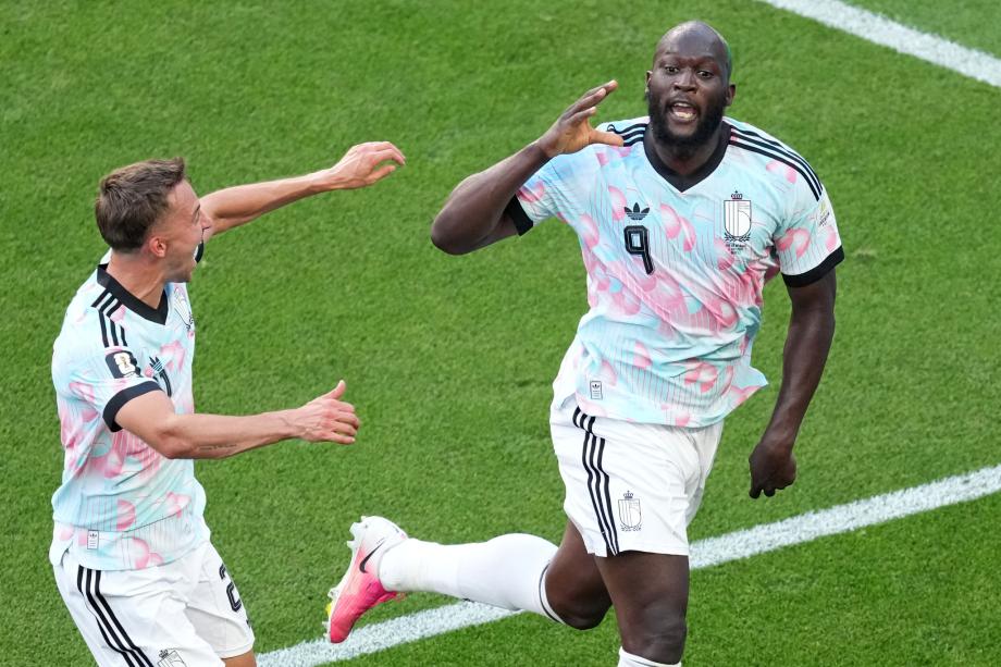 [图]世界杯：德凯特拉雷双响 比利时4-1美国进8强