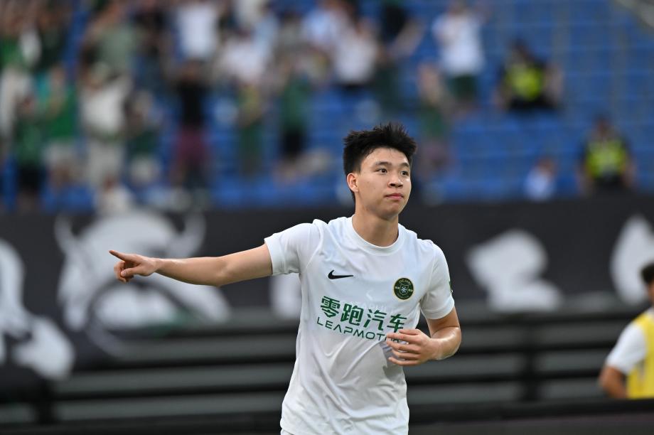 [图]中超-王钰栋破门迪马塔扳平 重庆铜梁龙1-1浙江队