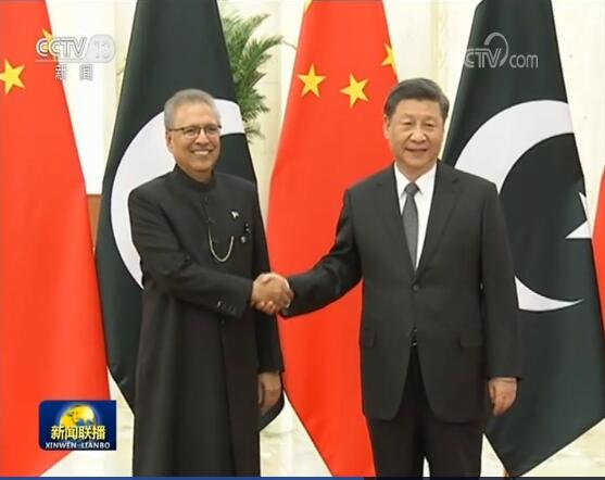 习近平同巴基斯坦总统会谈