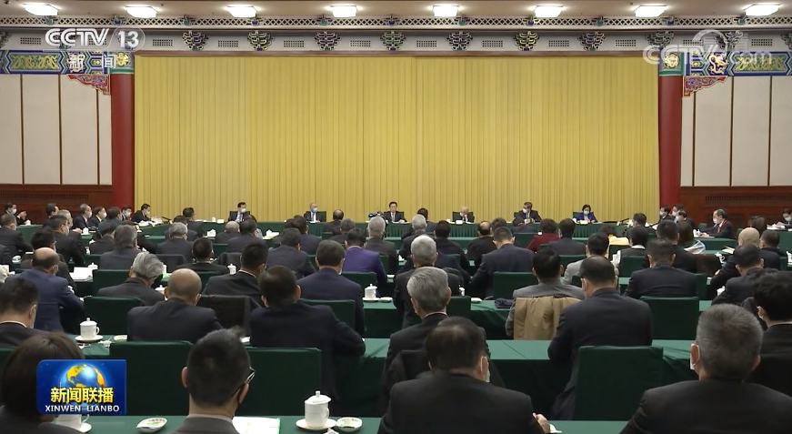 韩正与香港、澳门界别政协委员共商国是