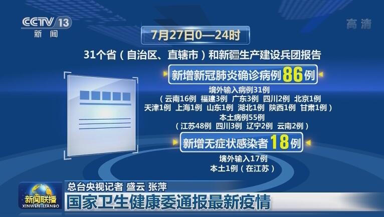 国家卫生健康委通报最新疫情
