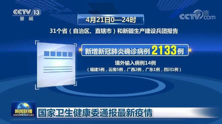 国家卫生健康委通报最新疫情