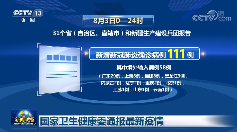 国家卫生健康委通报最新疫情