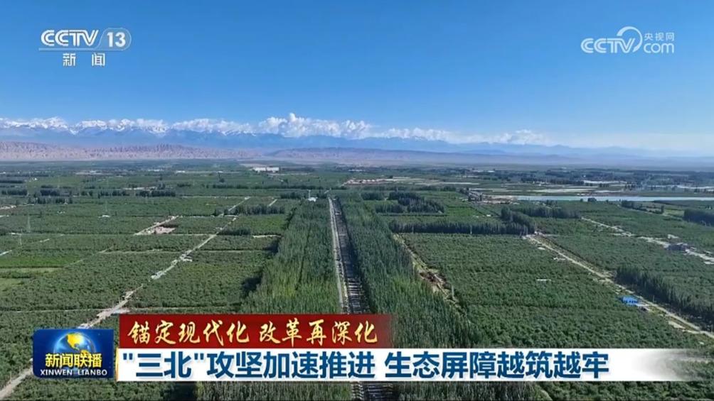 【锚定现代化 改革再深化】“三北”攻坚加速推进 生态屏障越筑越牢
