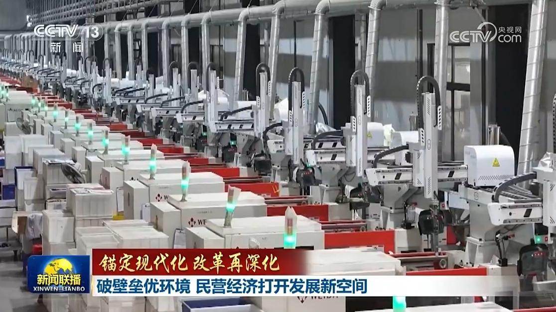 【锚定现代化 改革再深化】破壁垒优环境 民营经济打开发展新空间