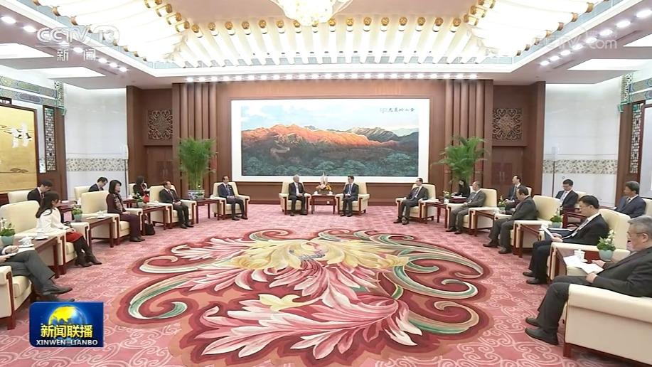韩正会见新加坡国务资政兼国家安全统筹部长