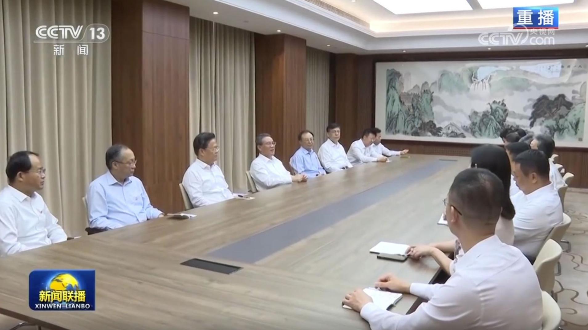 李强在天津调研