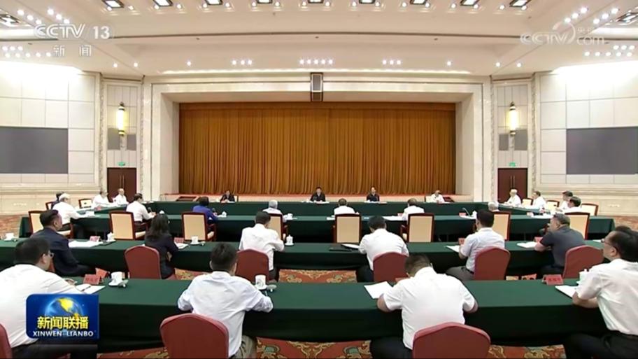 王沪宁出席畅通国内大循环调研协商座谈会
