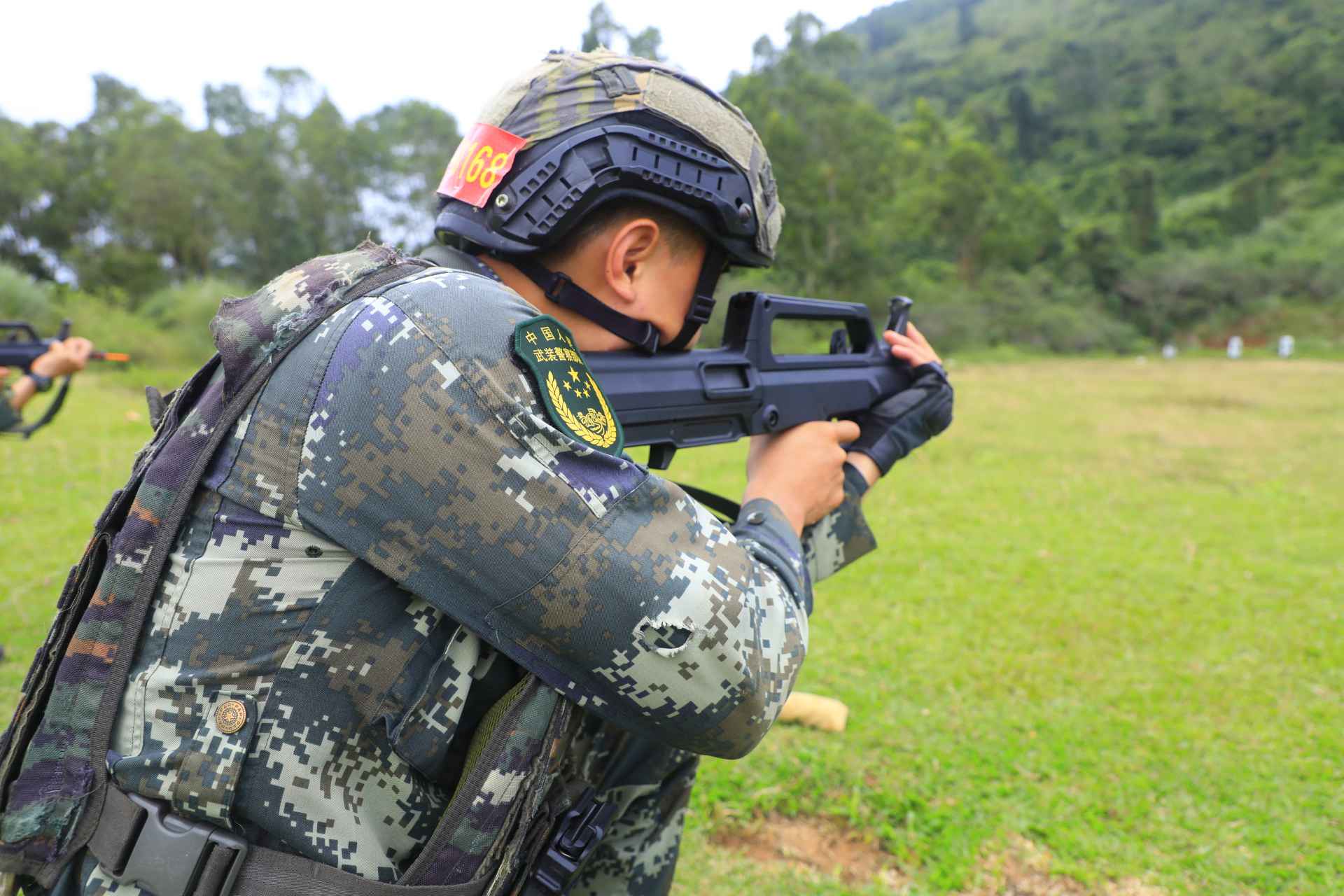 武警部队识图用图图片