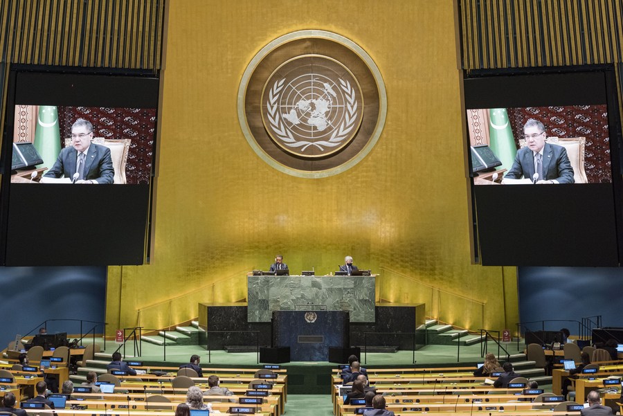 Xi Congratulates Turkmenistan On 25th Anniversary Of Permanent Neutrality 英语 频道 央视网 Cctv Com