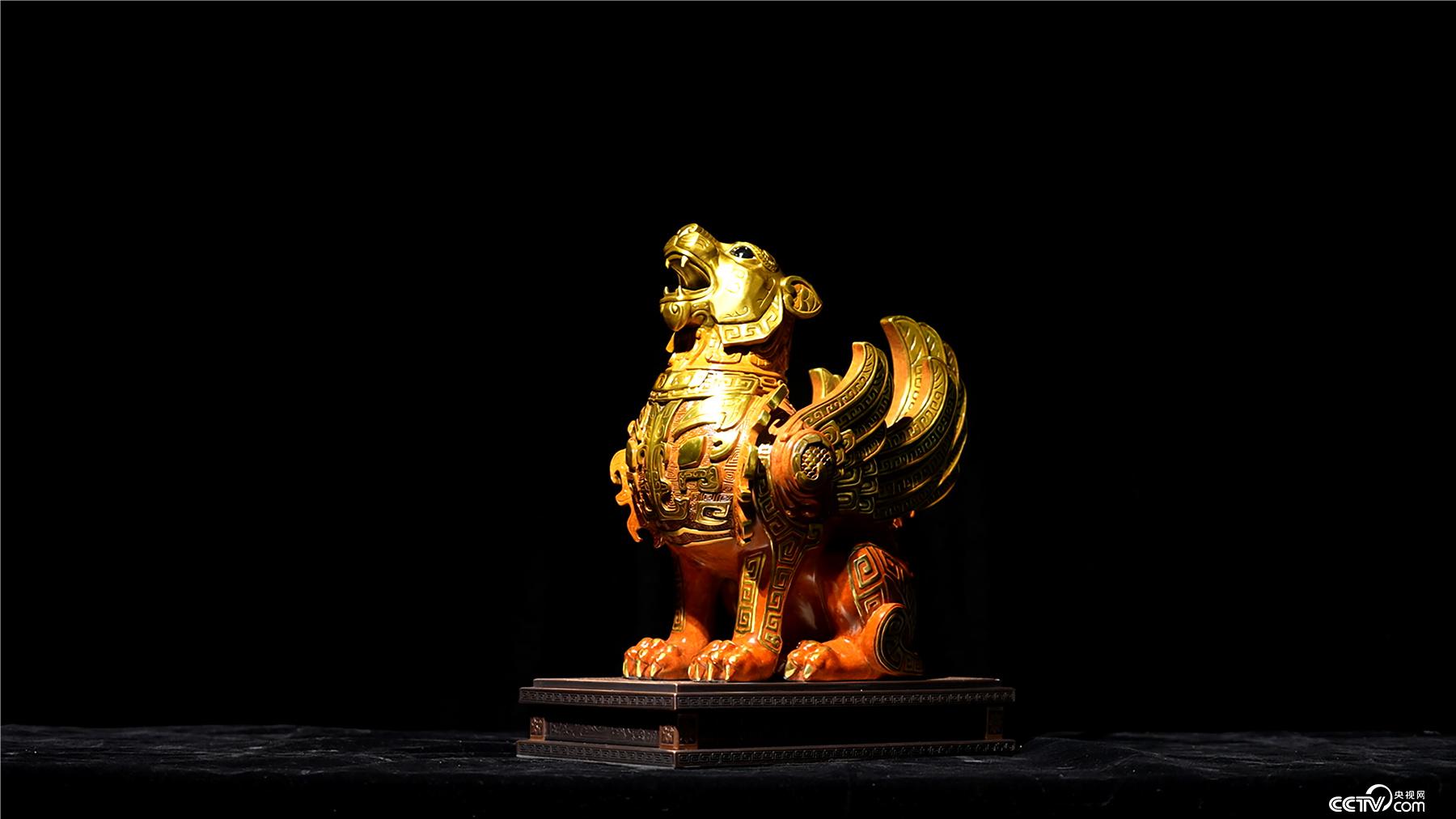 作品《五福天虎》