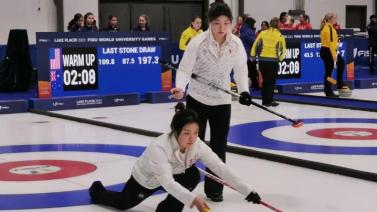 [冰雪]大冬会女子冰壶循环赛中国队排名第三